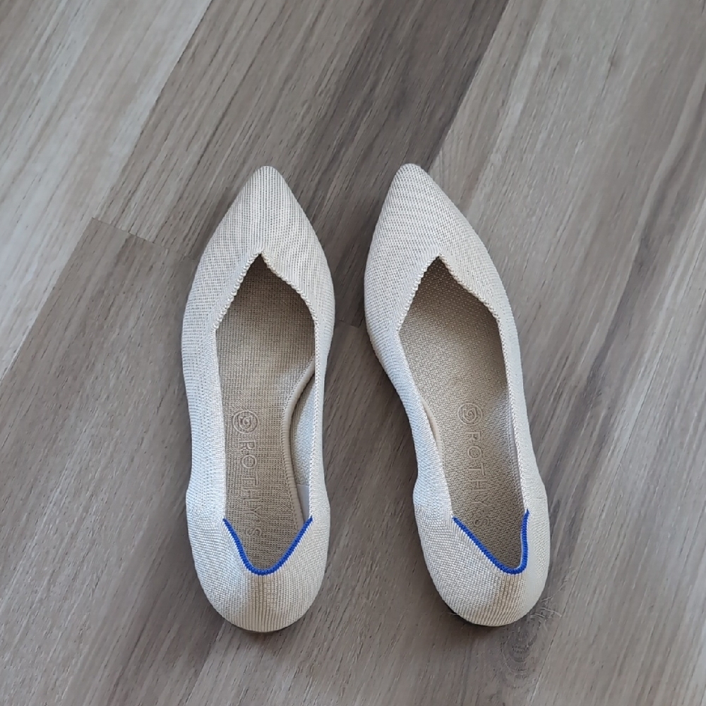 Rothy's Beige Flats